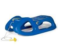 Rolly Toys 200290 - trineo infantil rollySnow Cruiser (a partir de 3 años, pistas de acero, trineo de plástico) azul