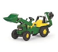 Rolly Toys - 6 81 107 - Tractor En Pedales - Rollyjunior John Deere Excavadora Frontal Trasero