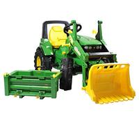 Rolly Toys 710379 John Deere 7930 - Tractor a Pedal, 3-8 años con Carga Frontal, Compartimento de Transporte