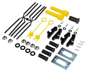 Rolly Toys Bolsa Mega Trailer (Ayuda de Montaje, Pieza de Repuesto para vehículos a Pedales 30001700000, Color Negro