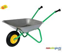 Rolly toys Carretilla Metal Plata Rueda Hinchable 271757-nuovo-Italia