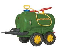 Rolly Toys - John Deere Agua Cisterna Doble Eje Remolque Con Pulverizador Nuevo