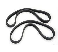 Rolly Toys Juego de 2 Piezas de Repuesto para neumáticos Rolly Toys X5550005050580, 390 x 30 mm, Color Negro
