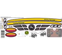 Rolly Toys - Juego de pegatinas para vehículos John Deere 8400R - Adulto, pequeño, verde, amarillo, manual, interior, no necesita pilas