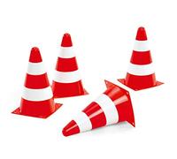 Rolly Toys - Kit de 4 Conos de plástico, Naranja