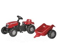 Rolly Toys - Massey Ferguson Tractor Y Remolque Correpasillos Pedal Edad 2 1/2