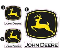 Rolly Toys Pegatina de John Deere para Minitrac Trailer y Snow Cruiser