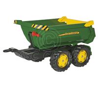 Rolly Toys - Remolque Volcador Verde John Deere Grande Para Tractores Rolly