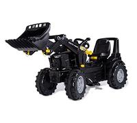 Rolly Toys RollyFarmtrac Premium II Deutz 8280 TTV Warrrior-Tractor a Pedales (para niños de Aprox. 3 - 8 años, con Carga Frontal, Barra antivuelco y neumáticos silenciosos) (730148)