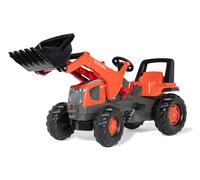 Rolly Toys RollyJunior Kubota (Tractor a Pedales, con Asiento Ajustable, neumáticos silenciosos, Edad 3-8 años, con Barra antivuelco, vehículo Infantil, Juguete para niños) 81 217 2