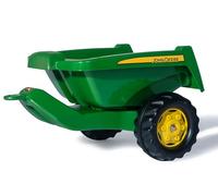 Rolly Toys rollyKipper II John Deere (para niños de 2,5 a 10 años, remolque de una rueda, función de vuelco) 128822