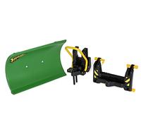 Rolly Toys- Kategorien RollySnow Master-Placa de nivelación para Tractor rollyJunior, Classic, rollyFarmtrac Premium, rollyX-Trac, rollyTruck (Unimog) | Pala de Nieve Frontal, Color Verde (408993)
