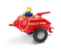 Rolly Toys rollyVacumax Fire (para niños de 3 a 10 años, remolque con depósito, bomba con boquilla, capacidad máxima de llenado 15 litros, camión de bomberos) 122967