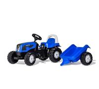 Rolly Toys Tractor de Pedales Kid Landini Power Farm 100 con Remolque (01/184/1)