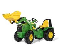 Rolly Toys Tractor de Pedales para niños de 3 a 10 años, Color Verde (651047)