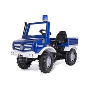 Rolly Toys Unimog THW 038305 THW - Coche a Pedales para niños a Partir de 3 años, Color Azul