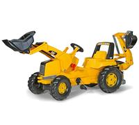 Rolly- Caterpillar, Color, Tractor Cat con Bulldozer Y ESCABADORA (Dicoal 813001)