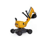 Rolly Toys RollyToys rollyDigger Komatsu (Juguete de Arena, Color Gris/Amarillo, para niños de 3 a 8 años, Bloqueo automático) 421169, 102 x 43 x 74 cm