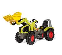 Rollytoys Claas Tractor a Pedales RollyX-Trac Premium Axion 960 (para niños de 3 a 10 años, Cambio de Marchas, neumáticos silenciosos), Color Verde