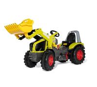 Rollytoys Claas Tractor a Pedales RollyX-Trac Premium Axion 960 (para niños de 3 a 10 años, Cambio de Marchas, neumáticos silenciosos), Color Verde