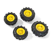 RollyToys Neumáticos para vehículos de pedales (compatible con tractores de pedales rollyTrac, accesorio para vehículos infantiles, neumáticos de repuesto) 409860