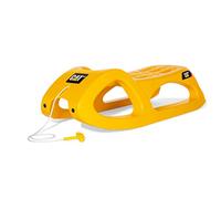 RollyToys rollySnow Cruiser CAT (trineo infantil, amarillo, para niños a partir de 3 años, orugas de acero, construcción estable) 200443