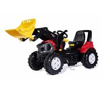 rollytoys-Tretfahrzeuge Rolly Toys Tractor de Pedales RollyFarmtrac Premium Lindner, FL (para niños de Aprox. 3 - 8 años, con Carga Frontal, Barra antivuelco y neumáticos silenciosos), Large 730117