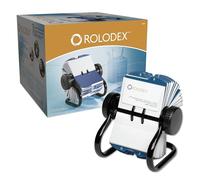Rolodex 67236 - Organizador de tarjetas de visita, color negro, 1 unidad
