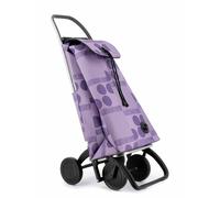 Rolser - I-Max Logos Negro, Púrpura Bolsa para carrito de la compra
