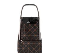 Rolser - IMX369-1012 bolsa de compras Negro, Naranja Bolsa para carrito de la compra