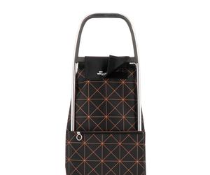 Rolser - IMX369-1012 bolsa de compras Negro, Naranja Bolsa para carrito de la compra