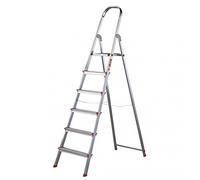 Rolser S.A. - Escalera Aluminio 6 peldaños