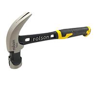 Rolson 10431 Martillo de garra forjado sólido 16 oz (450g)