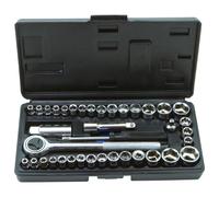 Rolson 36109 40pc 0.6cm & 1cm Dr. Enchufe Set
