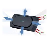 Rolux Lámpara antivirus UV-C para coche, operada por USB