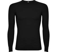 ROLY 12430-PRIME-NEGRO-XS - Camiseta Térmica Técnica Hombre Manga Larga Hombre Color: Negro Talla: XS