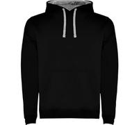 ROLY 6995-URBAN-NEGRO/GRIS-S - Sudadera Capucha Chico Hombre Color: Negro/Gris Talla: S