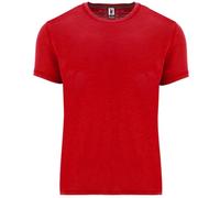 ROLY 9828-TERRIER-ROJO-L - Camiseta Manga Corta básica vigoré Chico Hombre Color: Rojo Talla: L