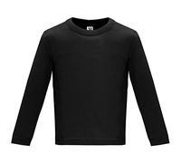 ROLY Camiseta Baby 7203, Ropa Bebe, Camiseta Manga Larga, Camiseta Manga Larga niño, Camiseta Manga Larga niña, Camisetas Manga Larga niño, Camiseta Negra niña, Camiseta roja, Camiseta Blanca niña