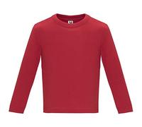 ROLY Camiseta Baby 7203, Ropa Bebe, Camiseta Manga Larga, Camiseta Manga Larga niño, Camiseta Manga Larga niña, Camisetas Manga Larga niño, Camiseta Negra niña, Camiseta roja, Camiseta Blanca niña