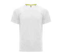 ROLY Camiseta Deportiva Unisex Transpirable con Espalda Rejilla 3D Monaco