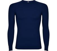 ROLY Camiseta Termica Unisex Prime 0365, Camiseta termica Hombre, Camiseta termica Mujer, Camiseta Interior, Camiseta Manga Larga (FR/ES, Letras, XS, S, Regular, Regular, Marino 55)