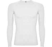 ROLY Camiseta Termica Unisex Prime 0365, Camiseta termica Hombre, Camiseta termica Mujer, Camiseta Interior, Camiseta Manga Larga (FR/ES, Letras, XL, XXL, Regular, Regular, Blanco 01)