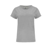 ROLY CIES - Camiseta Mujer Cies Manga Corta Algodón 100% Mujer Color: Gris Vigore Talla: S