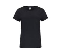 ROLY CIES - Camiseta Mujer Cies Manga Corta Algodón 100% Mujer Color: Negro Talla: Large