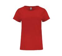 ROLY CIES - Camiseta Mujer Cies Manga Corta Algodón 100% Mujer Color: Rojo Talla: XXL