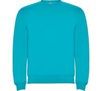 ROLY Clasica 1070 - Sudadera Hombre Color: Turquesa Talla: x-Large