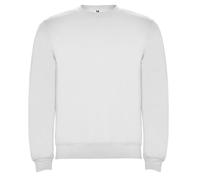 ROLY Clasica-N - Sudadera Niños Básica Niñas Color: Blanco Talla: 1 año