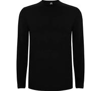 Roly Pack de Camisetas Hombre Extreme, Camiseta Manga Larga Hombre, 100% Algodón, Ideal para Todas Las Estaciones, Confort y Estilo en Cada Uso (FR/ES, Letras, M, Regular, Regular, 1, Negro)