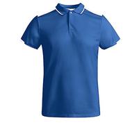 ROLY Polo Técnico Tamil 0402 Hombre Royal/Blanco 0501 XL